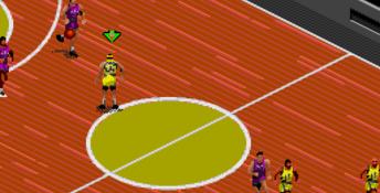 David Robinson's Basketball Genesis Screenshot