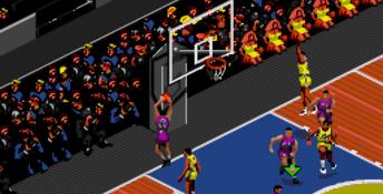 David Robinson's Basketball Genesis Screenshot