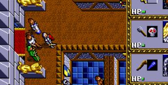 D&D: Warriors of the Eternal Sun Genesis Screenshot