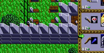 D&D: Warriors of the Eternal Sun Genesis Screenshot