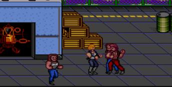 Double Dragon 2 Genesis Screenshot