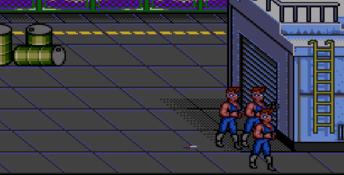 Double Dragon 2 Genesis Screenshot