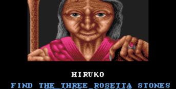 Double Dragon 3: The Rosetta Stone Genesis Screenshot