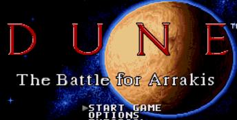Dune: The Building of a Dynasty Genesis Screenshot