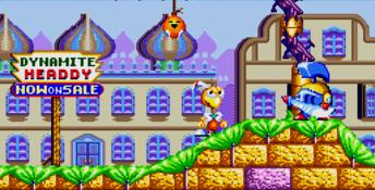 Dynamite Headdy Genesis Screenshot