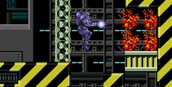 Cyber-cop is flammable!