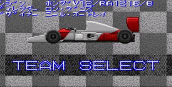 F1 Super License Nakajima Satoru Genesis Screenshot