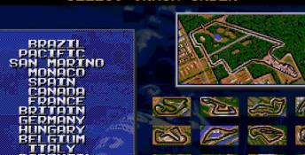 F1 World Championship Edition Genesis Screenshot