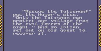 Faery Tale Adventure Genesis Screenshot