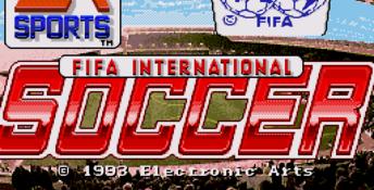 FIFA International Soccer Genesis Screenshot