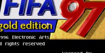FIFA Soccer 97 Gold Edition Genesis Screenshot