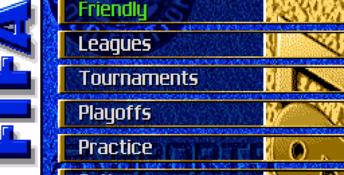FIFA Soccer 97 Gold Edition Genesis Screenshot
