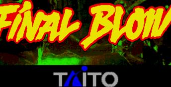 Final Blow Genesis Screenshot
