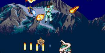 Forgotten Worlds Genesis Screenshot