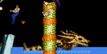 Forgotten Worlds Genesis Screenshot