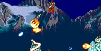 Forgotten Worlds Genesis Screenshot
