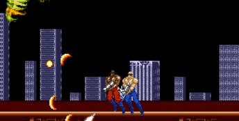 Forgotten Worlds Genesis Screenshot