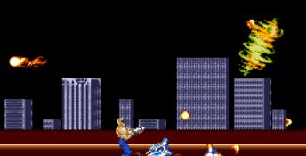 Forgotten Worlds Genesis Screenshot