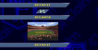 Frank Thomas Big Hurt Baseball Genesis Screenshot