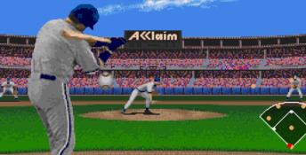 Frank Thomas Big Hurt Baseball Genesis Screenshot