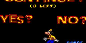 Goofy's Hysterical History Tour Genesis Screenshot