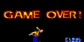 Goofy's Hysterical History Tour Genesis Screenshot