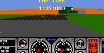 Hard Drivin' Genesis Screenshot