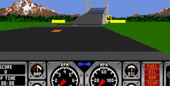 Hard Drivin' Genesis Screenshot