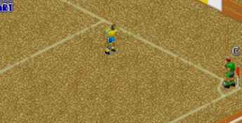 Head-On Soccer Genesis Screenshot