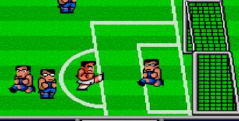 High School Soccer: Kunio Kun Genesis Screenshot