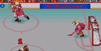 Hit The Ice Genesis Screenshot