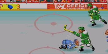 Hit The Ice Genesis Screenshot