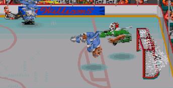Hit The Ice Genesis Screenshot
