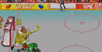 Hit The Ice Genesis Screenshot