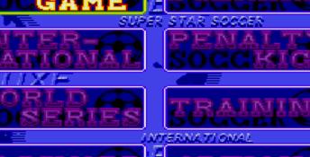 International Superstar Soccer Deluxe Genesis Screenshot