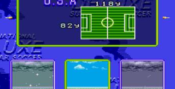 International Superstar Soccer Deluxe Genesis Screenshot