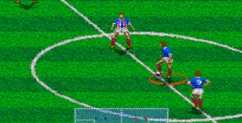 International Superstar Soccer Deluxe Genesis Screenshot