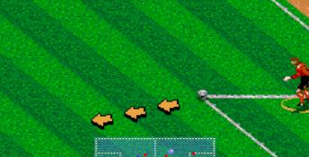 International Superstar Soccer Deluxe Genesis Screenshot