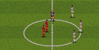 J. League Champion Soccer Genesis Screenshot