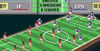 J. League Pro Striker Genesis Screenshot