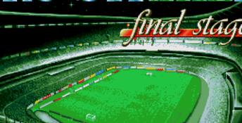 J. League Pro Striker Final Stage Genesis Screenshot