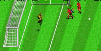J. League Pro Striker Final Stage Genesis Screenshot