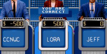 Jeopardy Sports Edition Genesis Screenshot