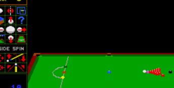 Jimmy White's Whirlwind Snooker Genesis Screenshot