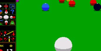 Jimmy White's Whirlwind Snooker Genesis Screenshot
