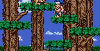Joe and Mac / Caveman Ninja Genesis Screenshot