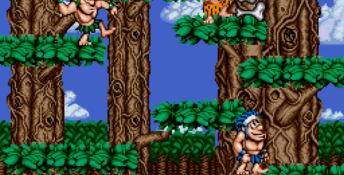 Joe and Mac / Caveman Ninja Genesis Screenshot