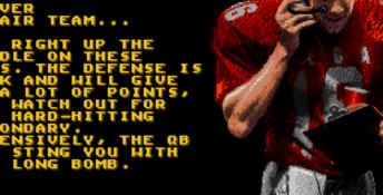 Joe Montana Football Genesis Screenshot