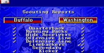 John Madden Football 93 Genesis Screenshot