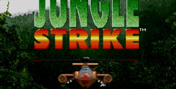 Jungle Strike's front screen